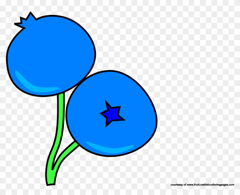 Blueberry Clipart Single - Single Blueberry Clipart - Png Download #341989