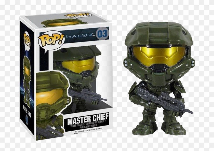 Master Chief Halo Funko - Halo Funko Pop Clipart #342045