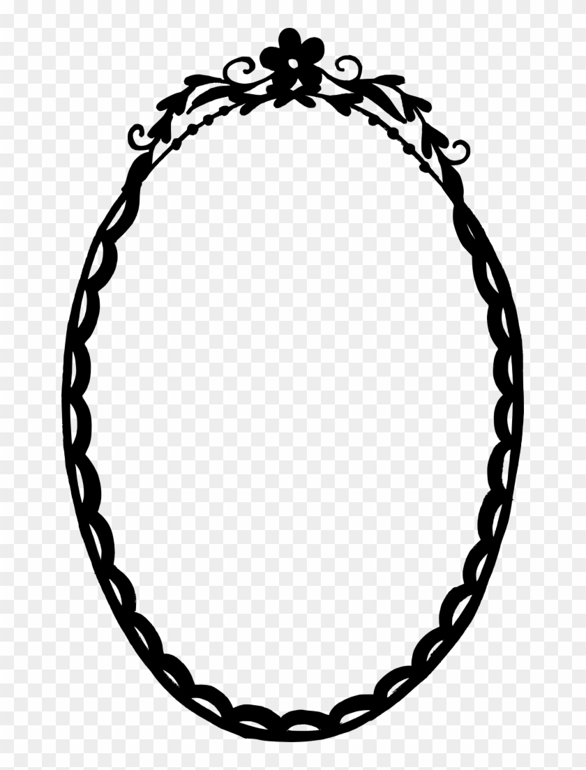 Vintage Oval Frame Svg Png Transparent - Scalable Vector Graphics Clipart