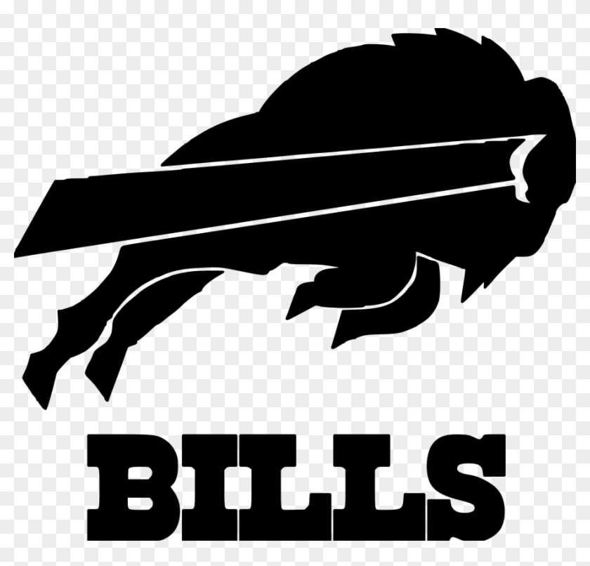 Amazin Tumbler Image Gallery For Cusyom Tumbler Designs - Black Buffalo Bills Logo Clipart #342249
