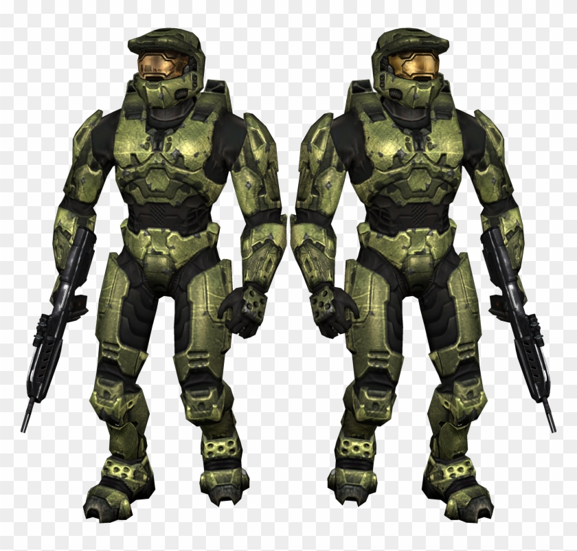 Master Chief Mat Test Thumbnail - Halo 2 Master Chief Png Clipart #342329