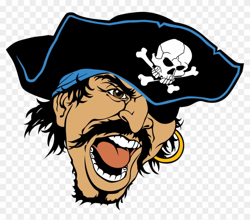Pirate - Eleanor Roosevelt High School Raiders Clipart #342409