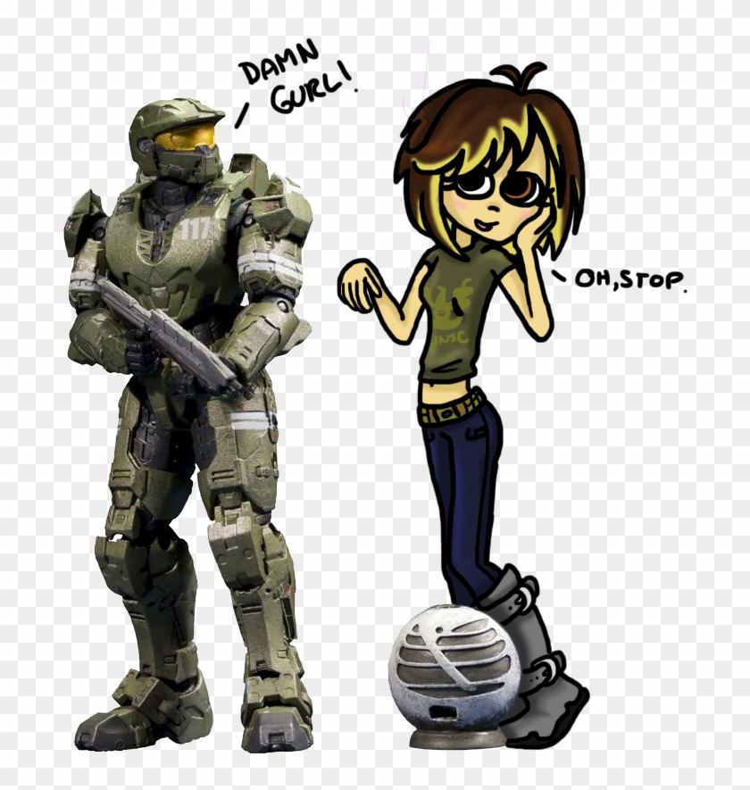 Halo Anniversary Series 2 "the Package" Master Chief - Master Chief Toy Transparent Clipart