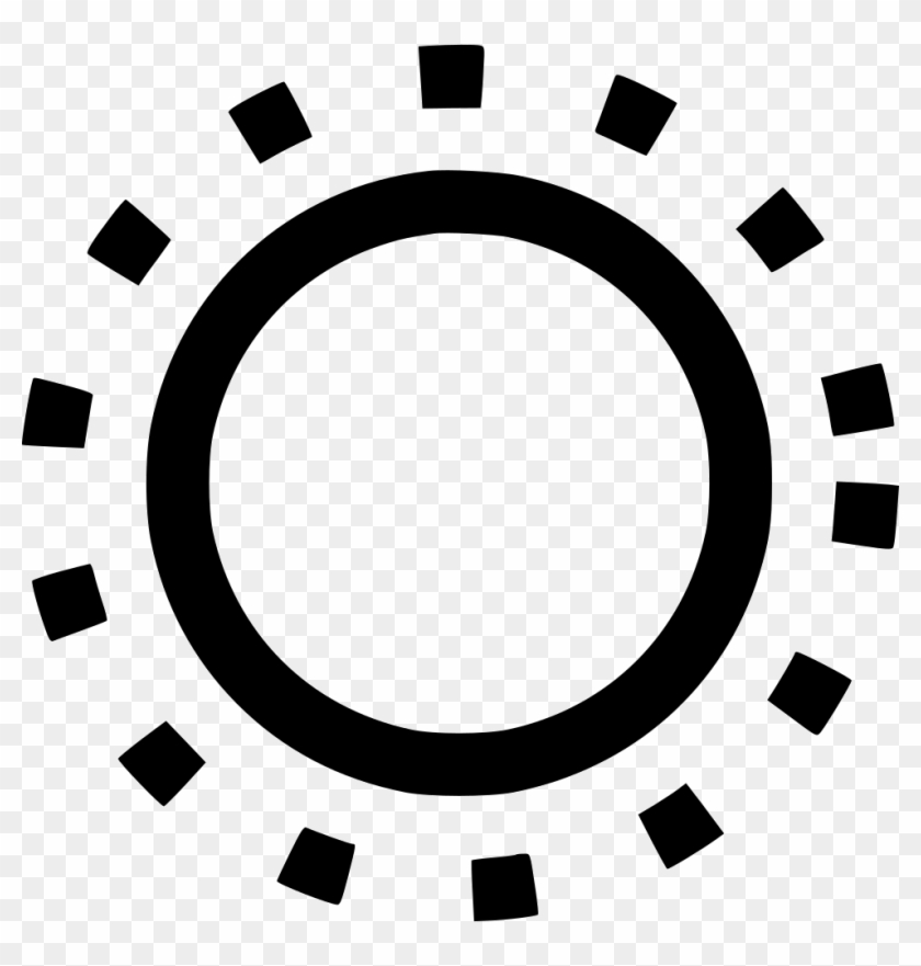 Bright Brightness Sun Light Contrast Setting Comments - Portable Network Graphics Clipart