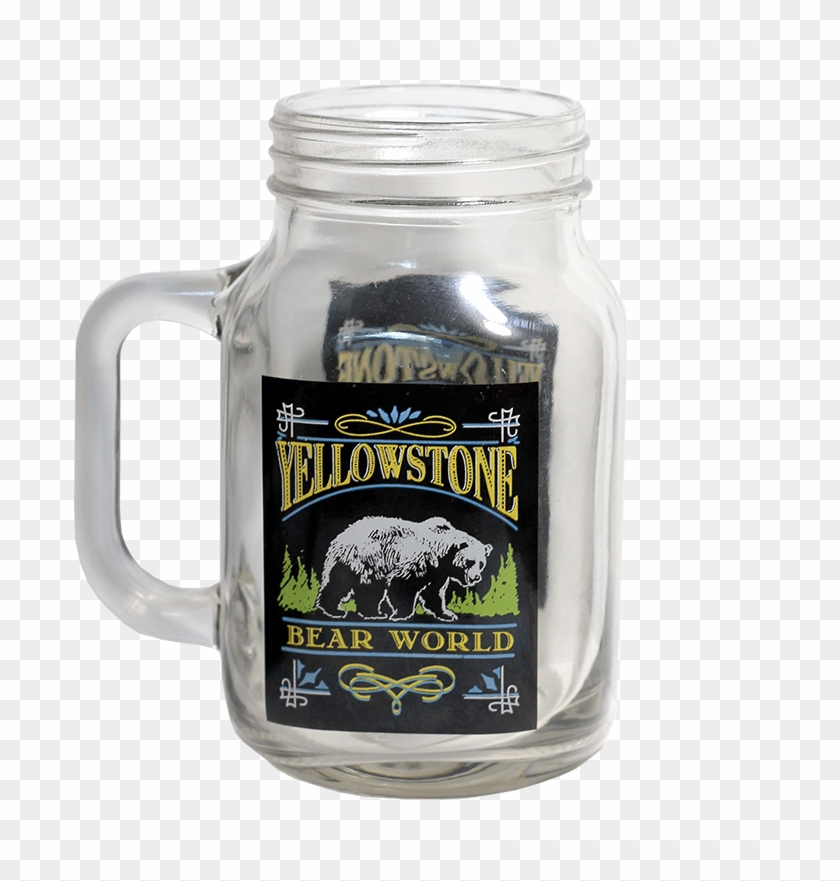 Chalkboard Design Mason Jar Mug - Rhinoceros Clipart #342666