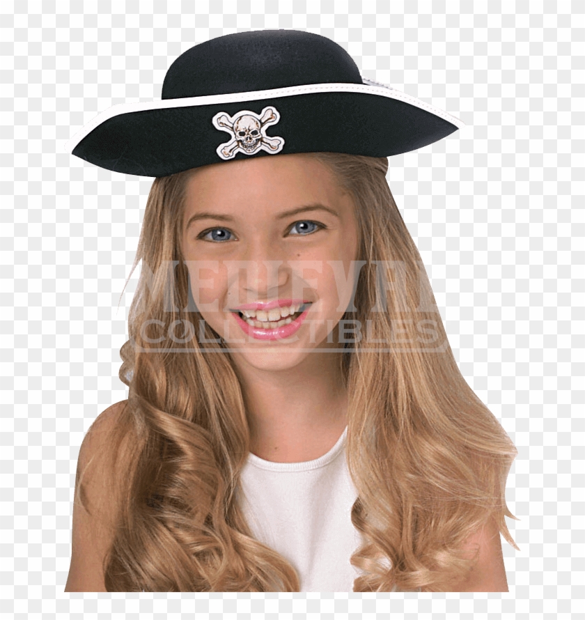 Childrens Costume Pirate Hat - Hat Clipart #342798