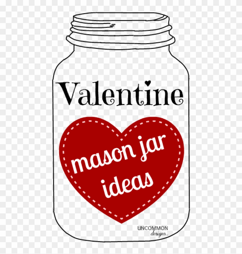 Free Png Download Valentines Mason Jar Png Images Background - Valentine Mason Jar Clipart #342823