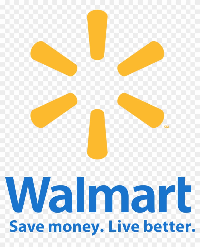 Walmart Vertical Logo - Walmart Logo Png Clipart #342972