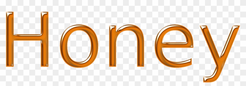 Clipart - Honey - Honey Text Png Transparent Png #343323