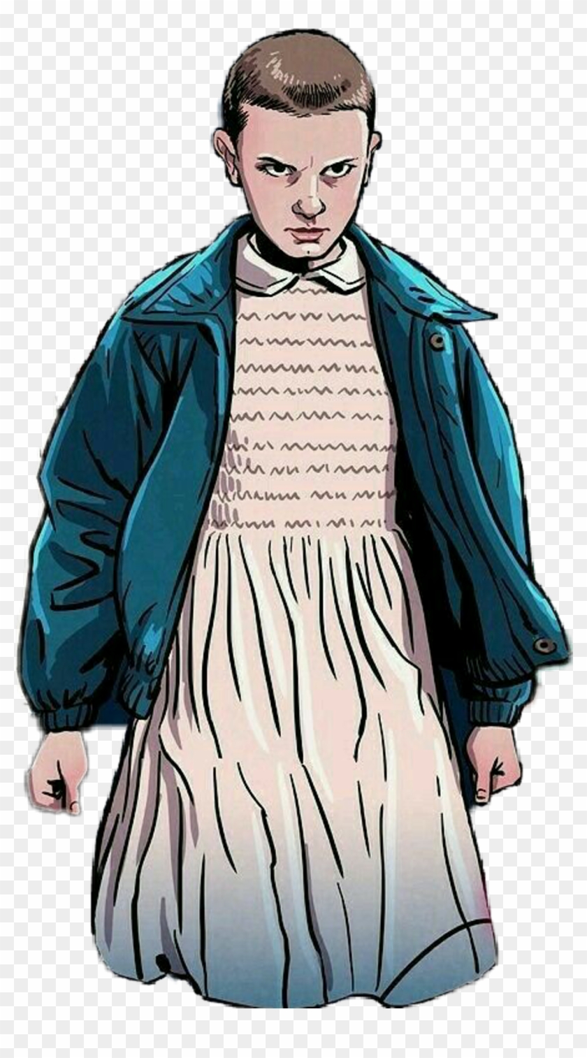 Strangerthings Sticker - Da Onze Foto Da Onze Do Stranger Things Clipart