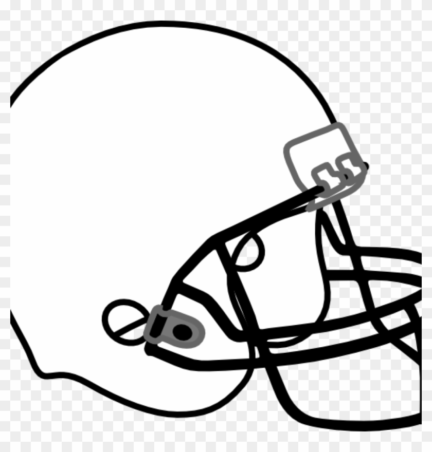 Picture Black And Techflourish Collections Clipart - White And Blue Football Helmet - Png Download