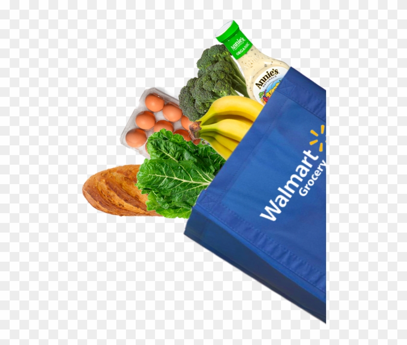 Walmart Food Bag Cutout - Walmart Grocery Bag Clipart #343604