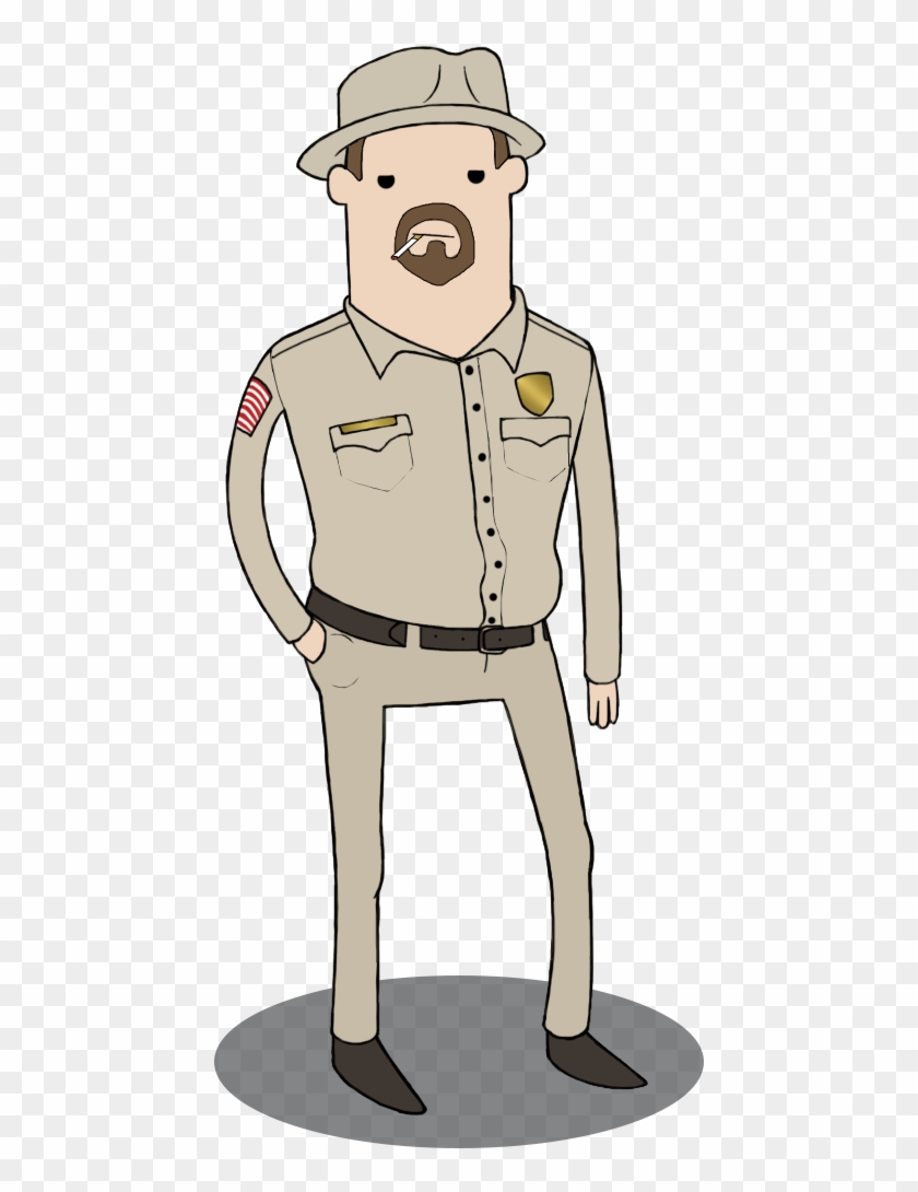 Svg Transparent Stock Finally Got Around To Finishing - Hopper Transparent Stranger Things Clipart