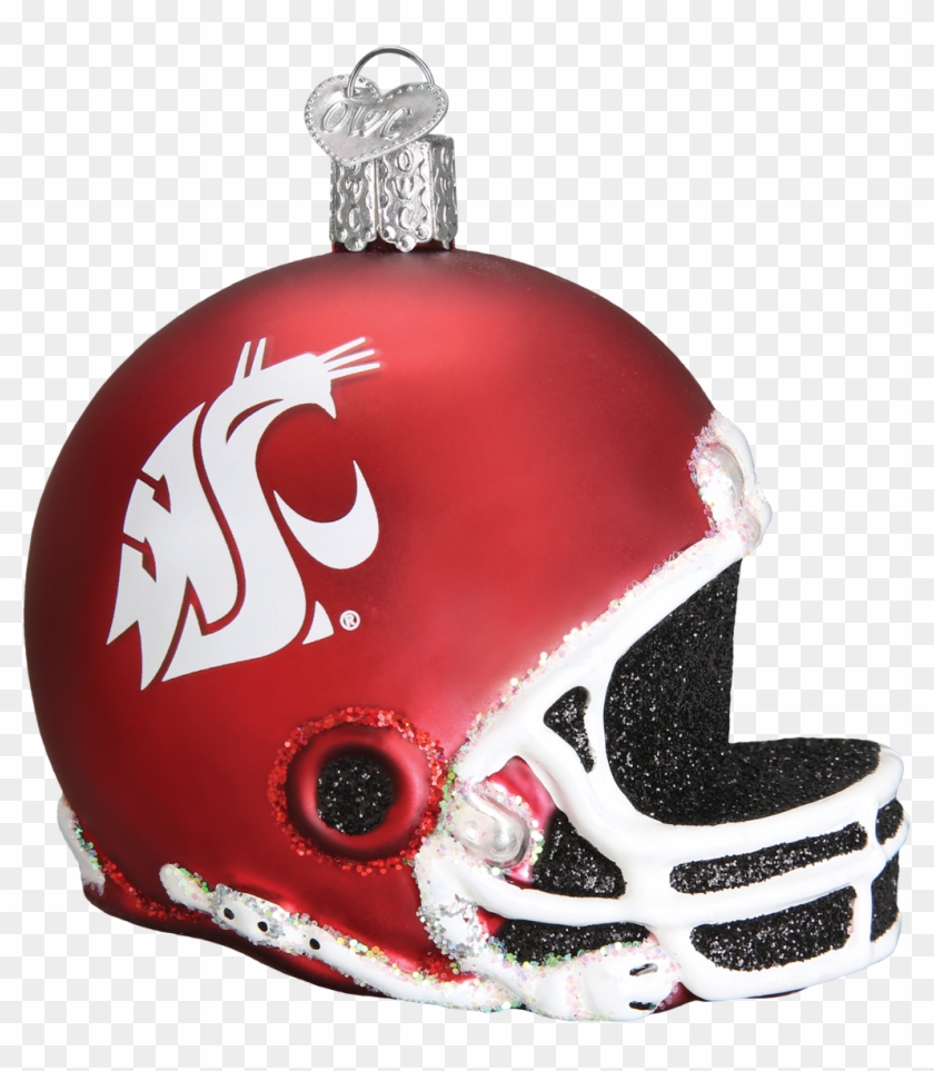 Picture Of Washington State Football Helmet - Kansas City Chiefs Ornament Clipart