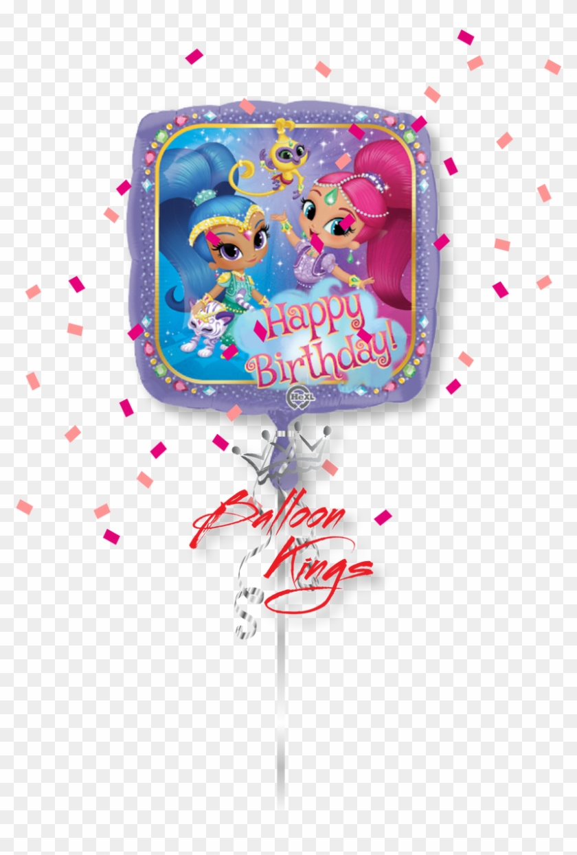 Shimmer And Shine Square - Shimmer Shine Happy Birthday Clipart