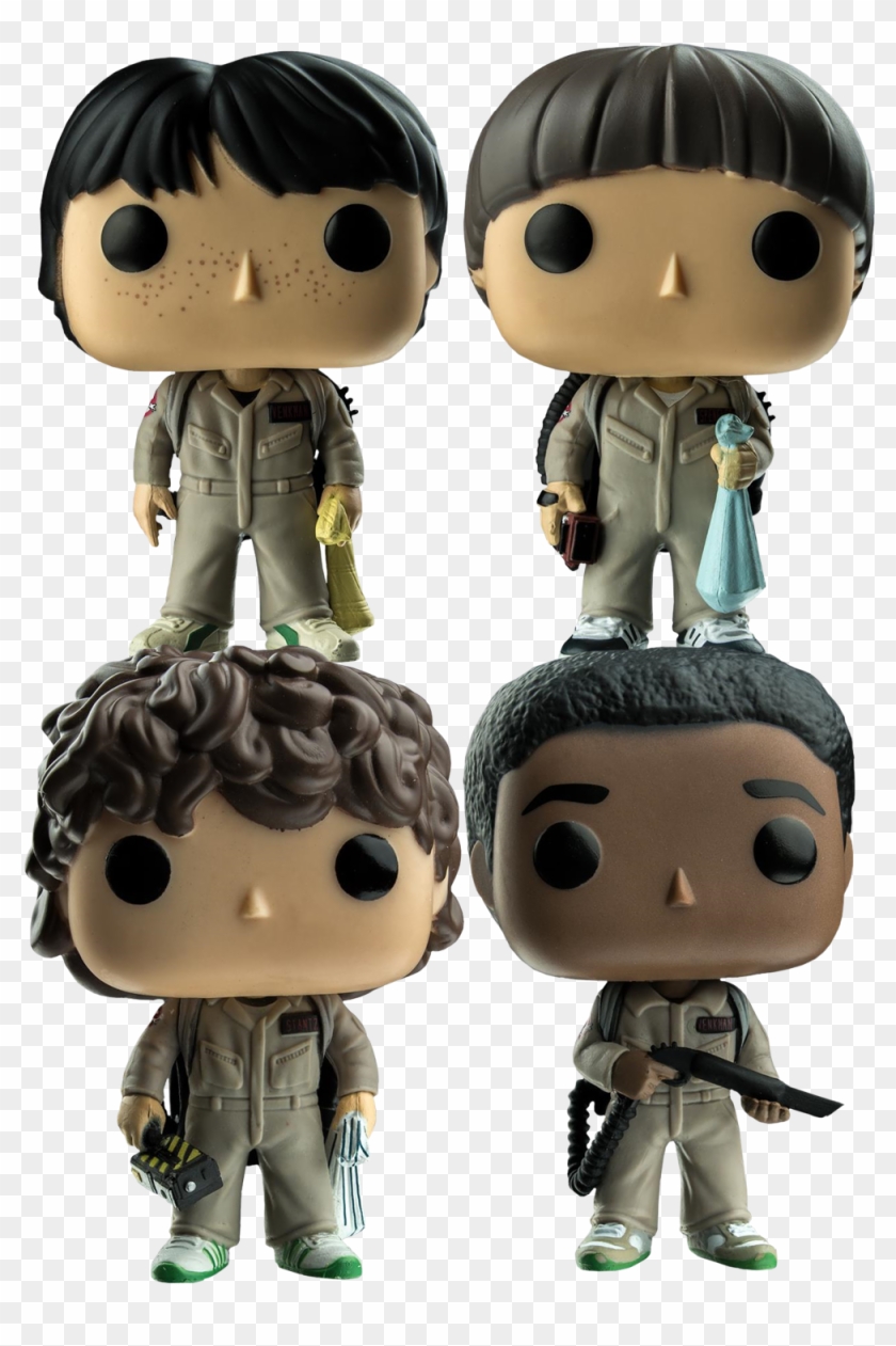 Ghostbusters Funko Pop Vinyl Bundle - Funko Pop Stranger Things Clipart