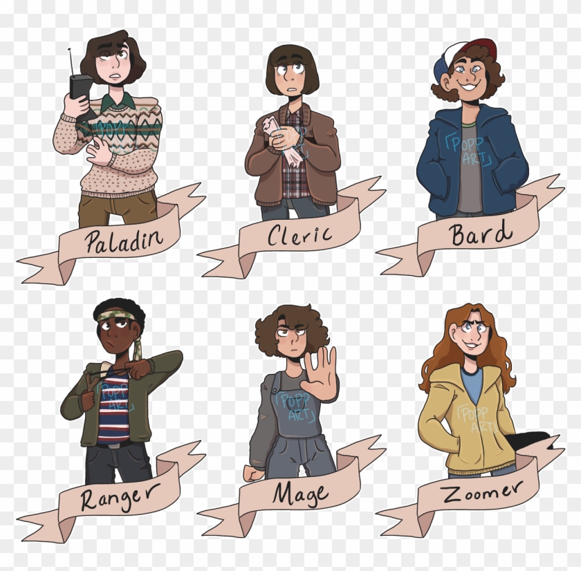 Check It Out - Stranger Things Dustin Chibi Clipart #344316