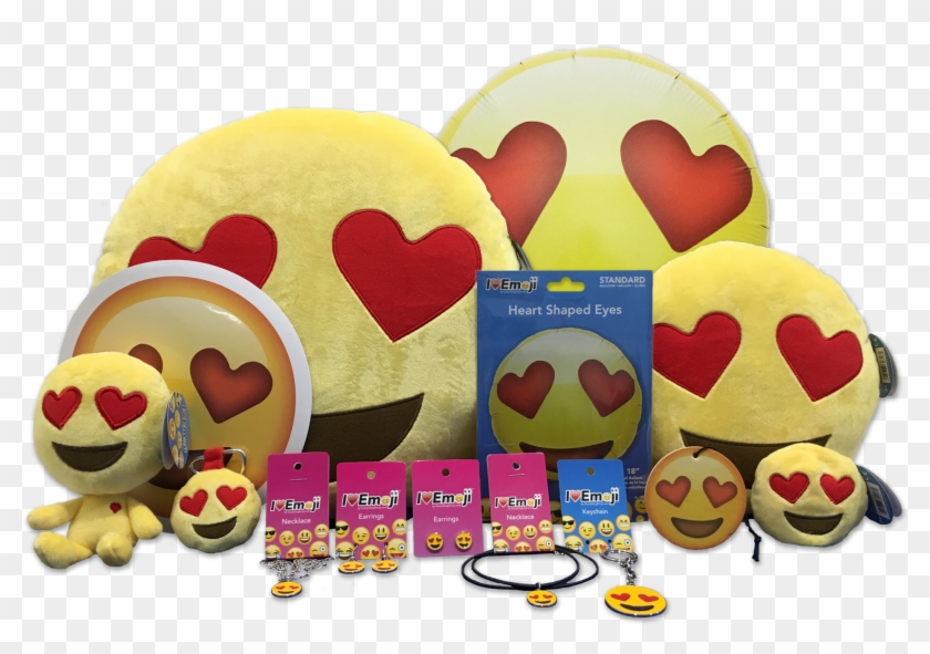Emoji Yellow Heart Eyes Bundle Clipart