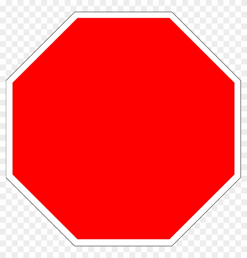 Download For Free - Stop Sign Without Stop Clipart