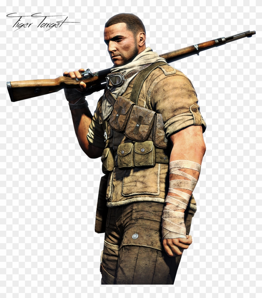 Sniper Elite Png Transparent Image - Sniper Elite Png Clipart