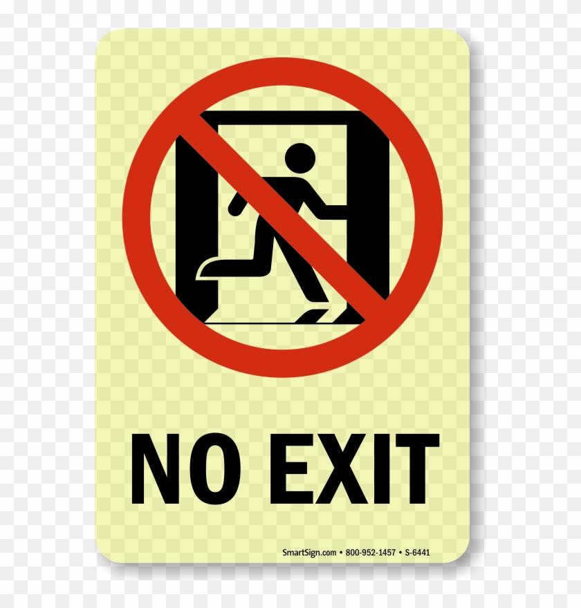 Zoom, Price, Buy - No Exit Sign Clipart