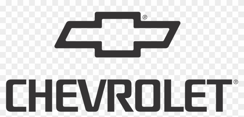 Chevrolet Logo Clipart - Chevrolet Logo Black And White - Png Download #344988