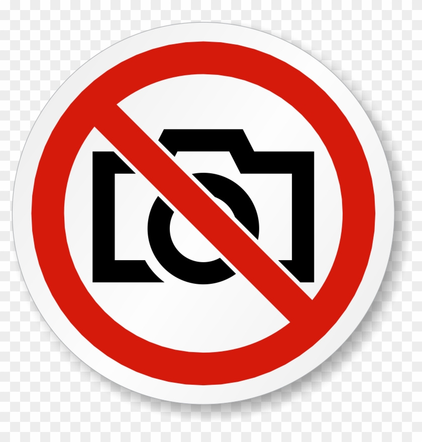Zoom, Price, Buy - No Camera Sign Clipart