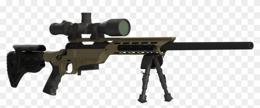 Animated Sniper - Sniper Rifle Transparent Background Clipart