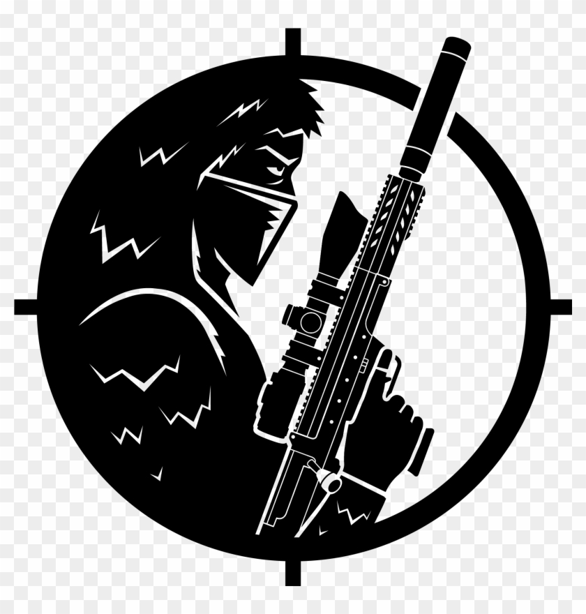 Silent Sniper - Silent Sniper Logo Clipart #345042