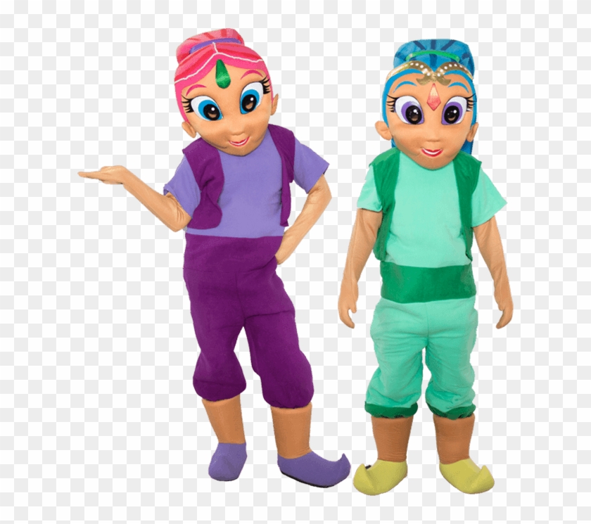 Shimmer Shine Party Clownsdotcom - Doll Clipart