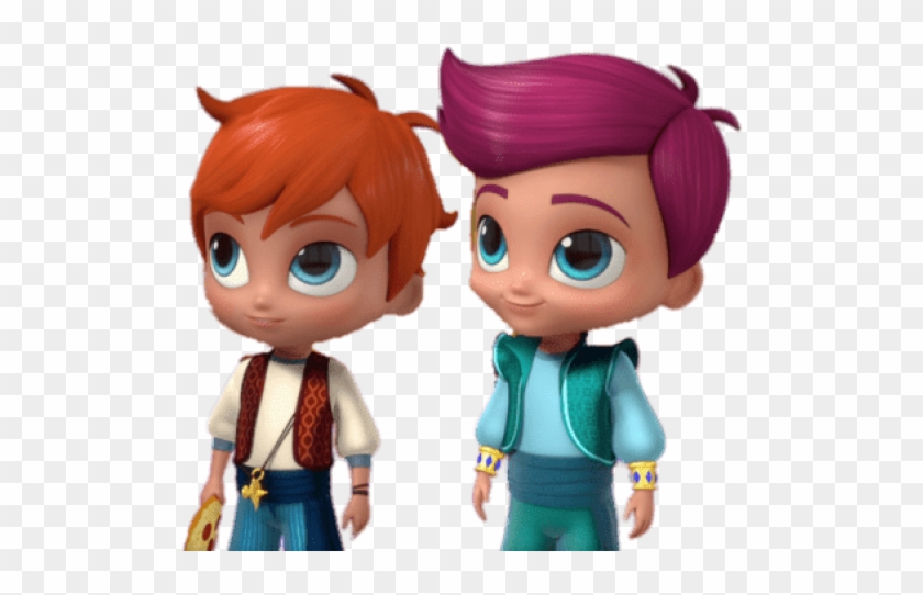 Free Png Download Shimmer And Shine Zac And Kaz Clipart - Cartoon Transparent Png #345169