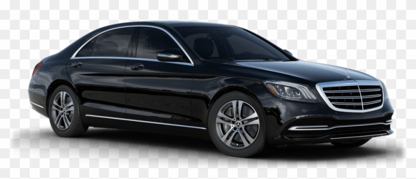 Black Mercedes S Class 2018 , Png Download - Grey Mercedes S Class Clipart