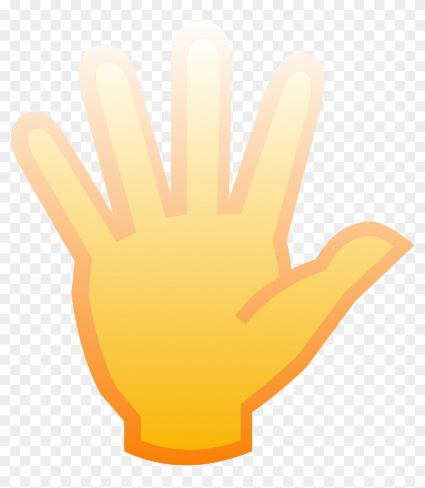 Hand Sign Stop Icon Finger Clipart