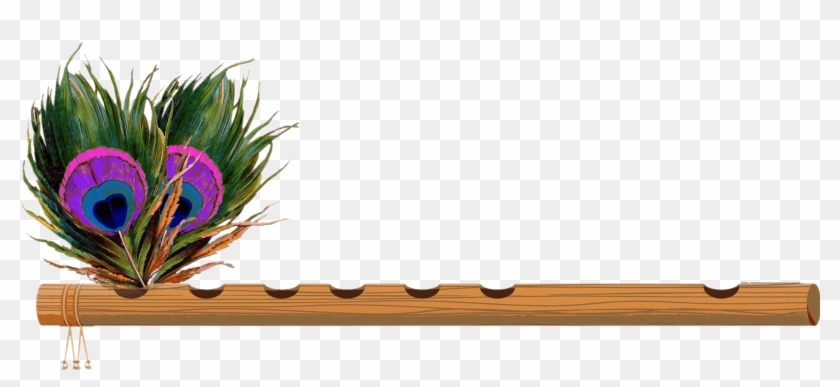 Krishna Flute Png - Radhe Krishna Png Hd Clipart
