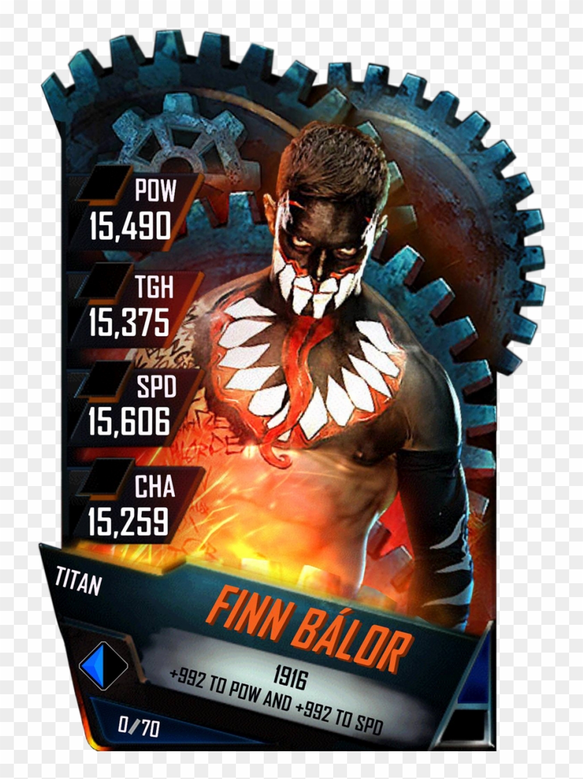 Finnbalor S4 18 Titan - Wwe Supercard Titan Fusion Clipart #345582
