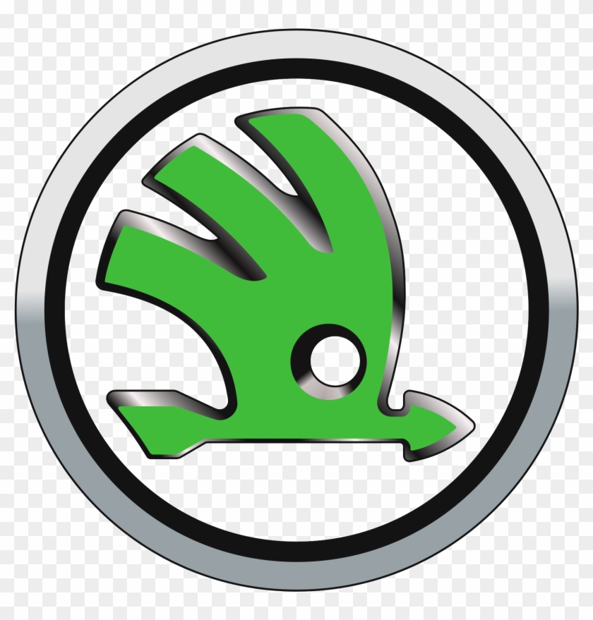 Škoda Logo, Skoda Car Symbol Png - Skoda Logo Clipart