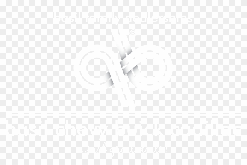 Basil Chevrolet Buick Fredonia Stacked White Logo - Death Cab For Cutie Something Clipart