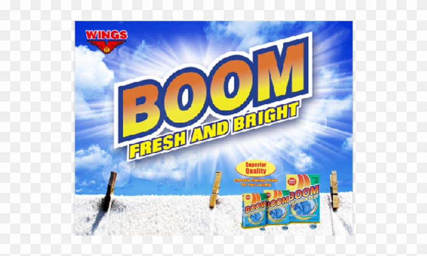 Boom - Boom Detergent Clipart #345812