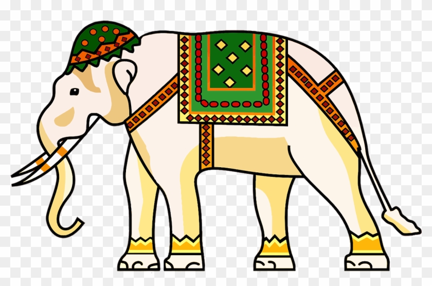 All Photo Png Clipart - Decorated Elephant Png Transparent Png #345860