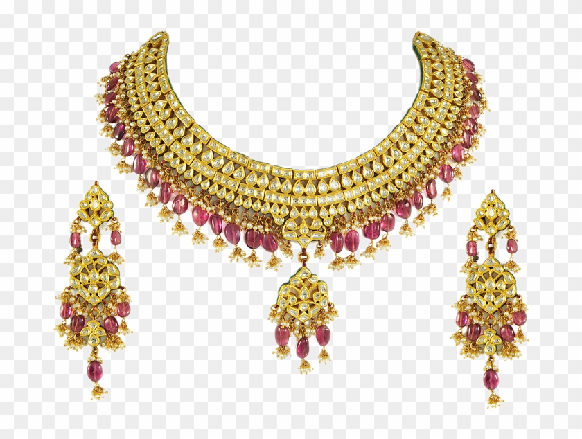 2 Pluspng - Gold Jewellery Png Clipart #346229