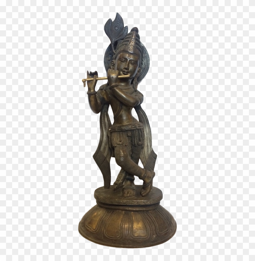 Large Old Krishna - Statue Clipart #346539