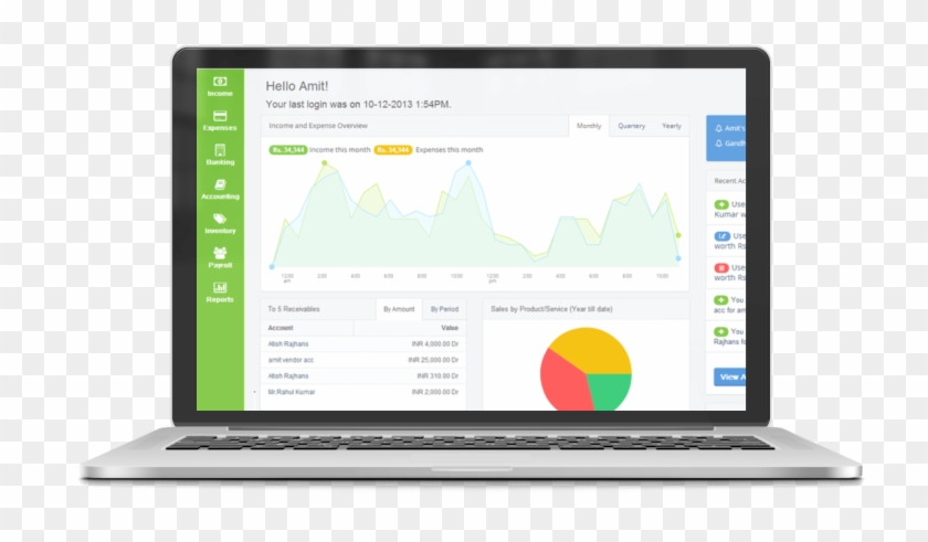Online Accounting Software For Small Businesses In - Accounting Software India Clipart