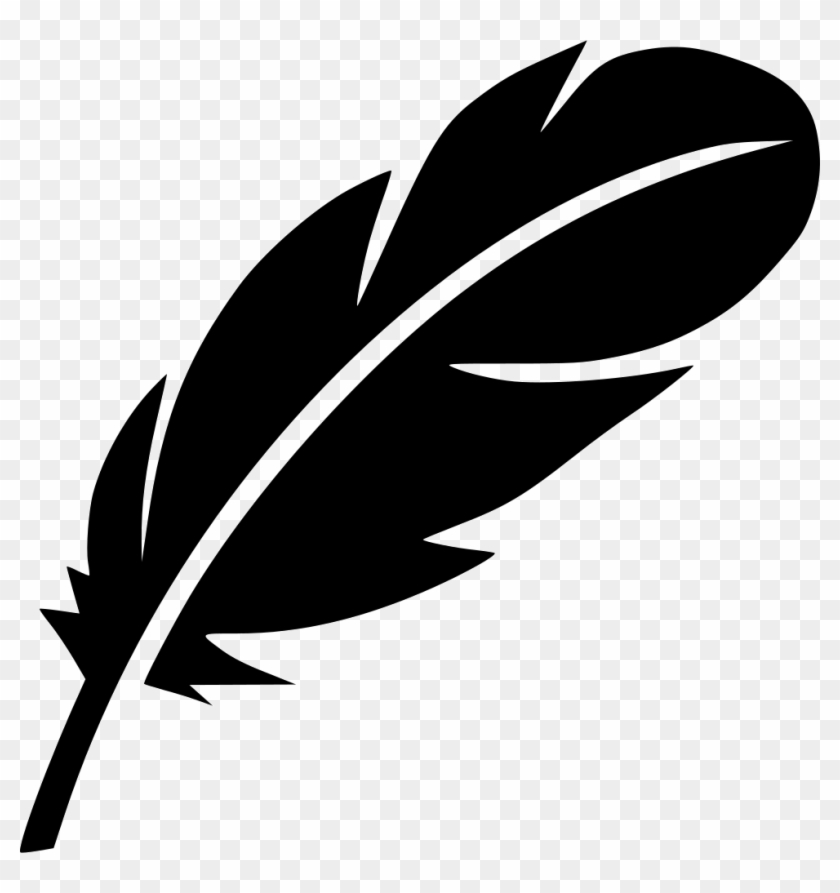 Feather Bird Writer Literature Drama Poem Png - Bird Feather Icon Png Clipart #347431