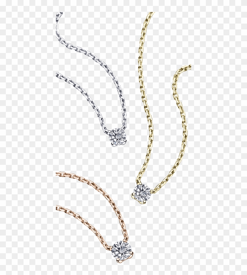 Pendentif Mon Premier Pas D'amour, Or, Diamant - Chain Clipart