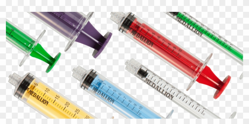 Medallionsyringes - Syringe Clipart #347602