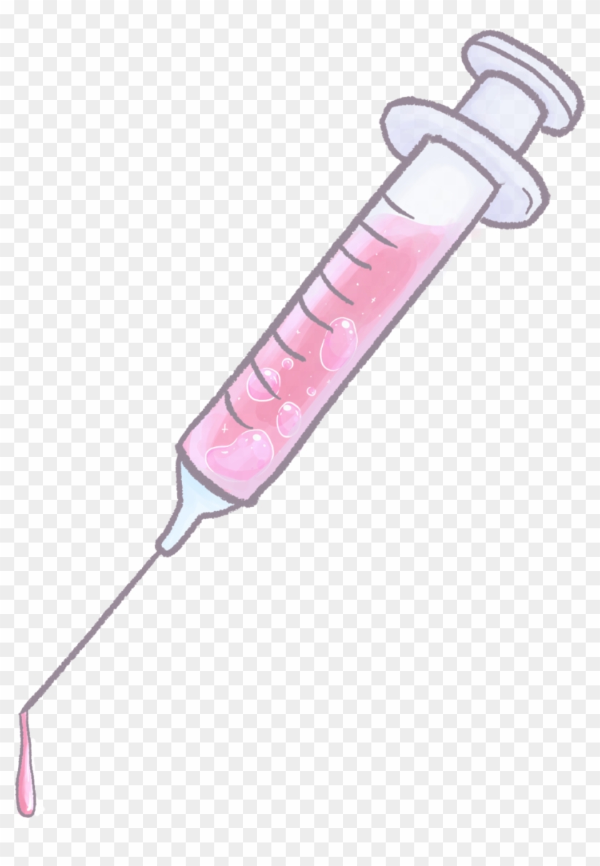 Syringe Clipart Transparent Tumblr - Syringe - Png Download