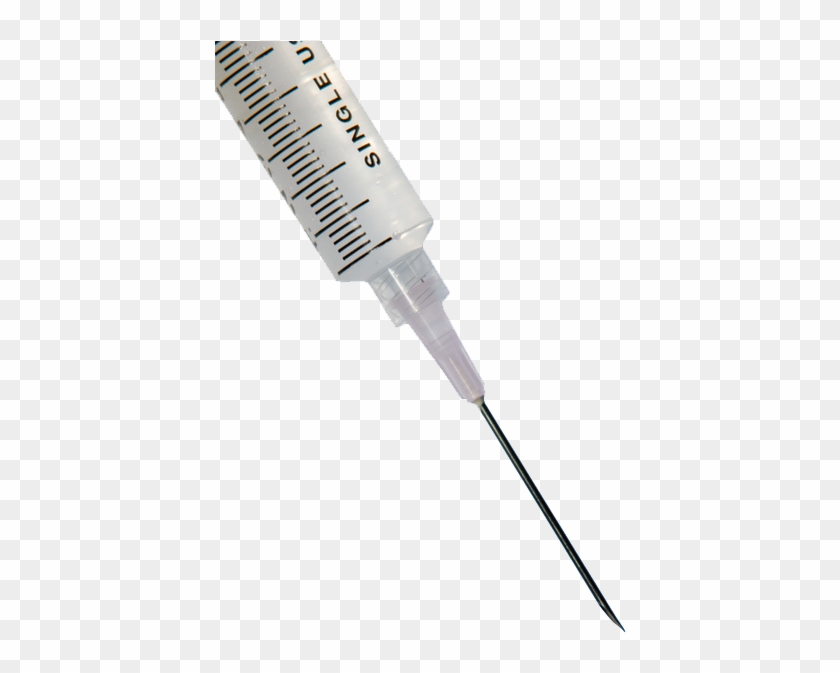 Vector Syringe Injection Needle - Needle Transparent Clipart