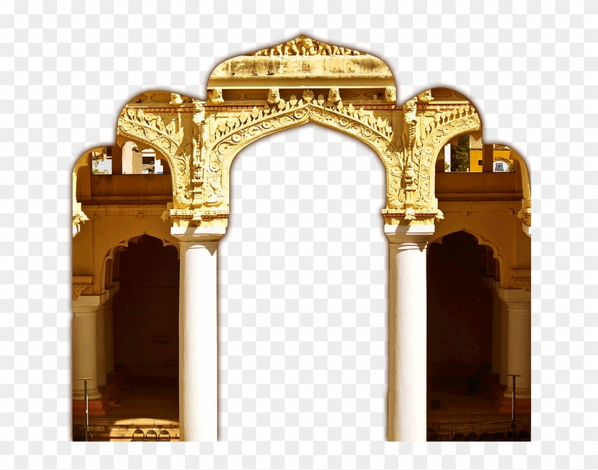 Madurai Travels - Mahal - Triumphal Arch Clipart #348212