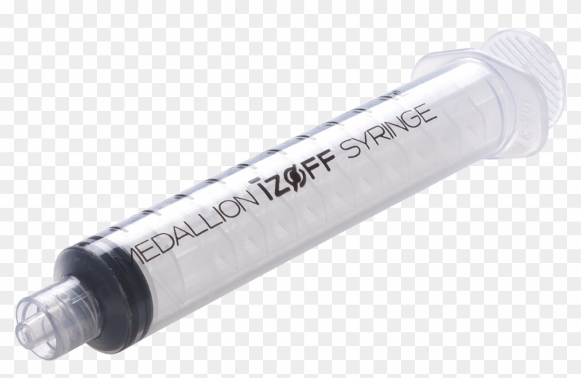 Medallion Izoff Syringe Image Closed Plunger - Syringe Clipart