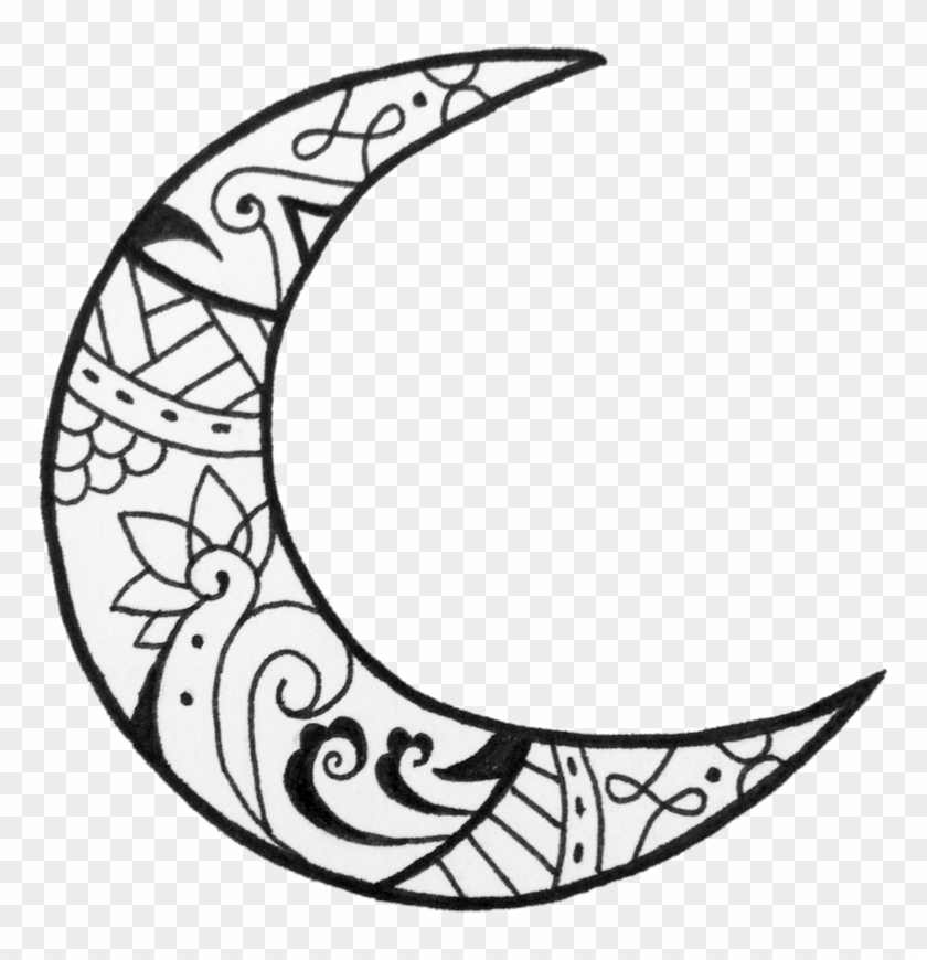 Thumb Image - Moon Tattoo Png Clipart #348715